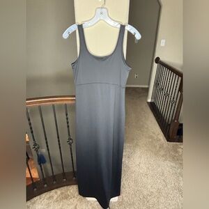 Columbia Performance Fishing Gear Black Maxi Dress Size S